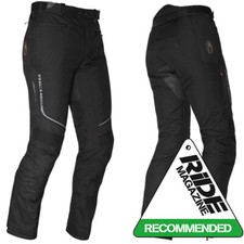 Richa Colorado Textile Waterproof Motorcycle Trousers - Black