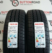 2 X 215/75 16 MAXXIS VANSMART