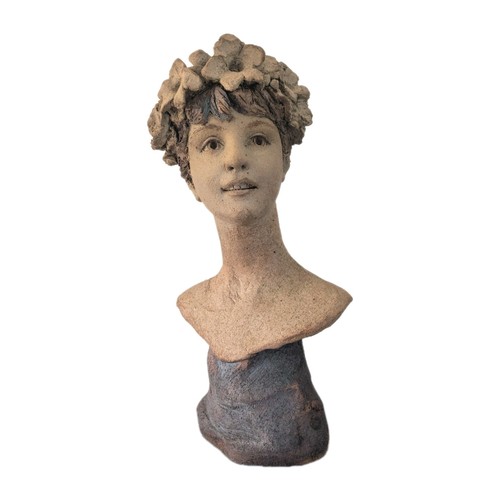 Handmade terracotta bust - handmade,