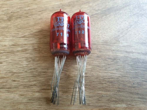 Itt gnp nixie tube - itt, gnp-7