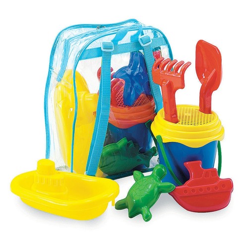 6pc bucket spade beach - 6pc,