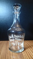 Vintage Jack Daniels Gold Medal Old No 7 Decanter Whiskey Bottle w Stopper
