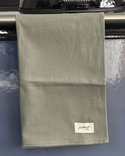 Sage green tea - green, towel