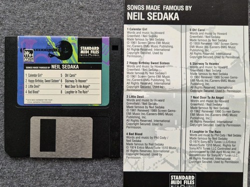 Neil sedaka midi song files - sedaka,