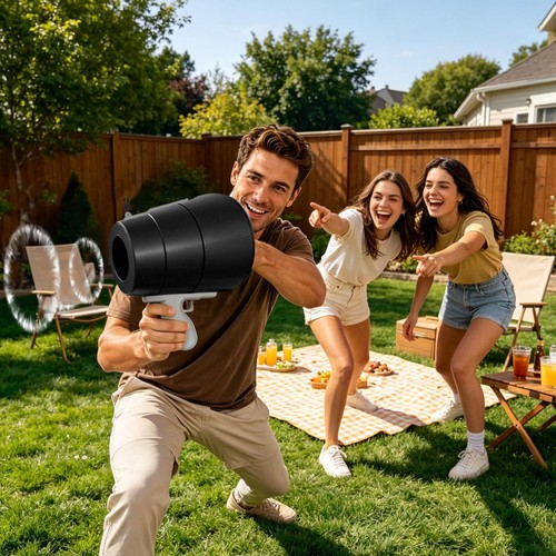 Air cannon toy - cannon,