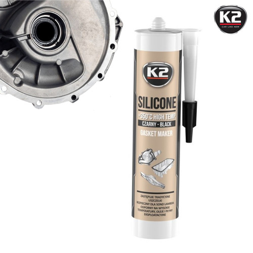 Black silicone gasket maker - k2,