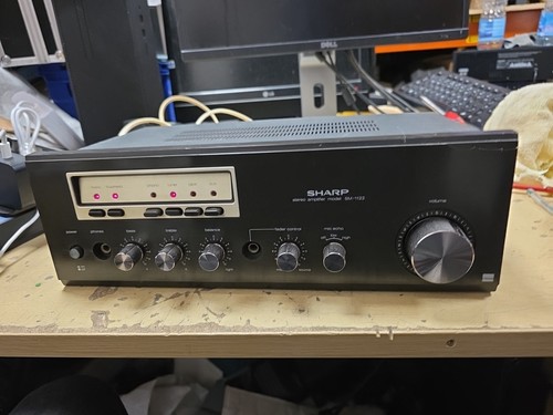 Sharp 1122 stereo amplifier - sm-1122,