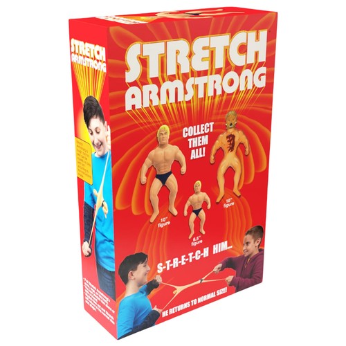 Stretch armstrong 6in small - 6in,