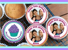 PERSONALISED PHOTO CUPCAKE