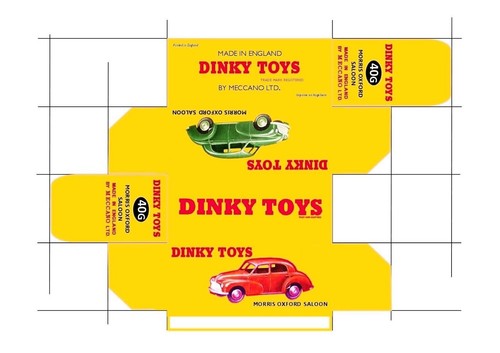 Dinky morris oxford - dinky, 40g