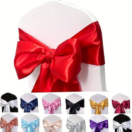 10pcs satin chair - 1-10pcs, cover