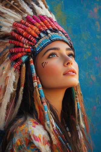 Native american indian - native,