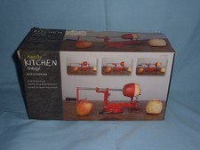 APPLE PEELER WITH CORING AND