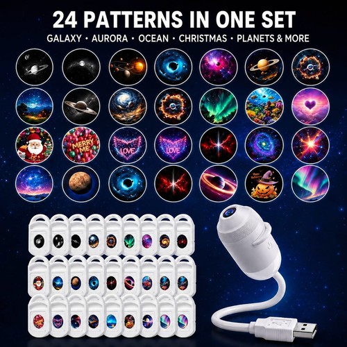 Galaxy projector in 1 - in,