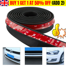 4M Universal Car Lip Skirt Protector Rubber Splitter Front Bumper Spoiler Side``