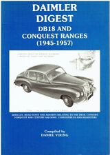 DAIMLER DB18 & CONQUEST 1945-57 COMPILATION OF SALES ADVERTS & ROAD TESTS BOOK