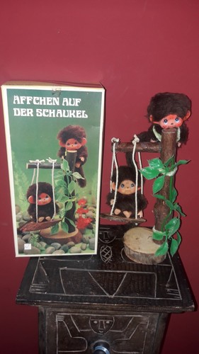 Monchichi swing tree - x, monchichi,