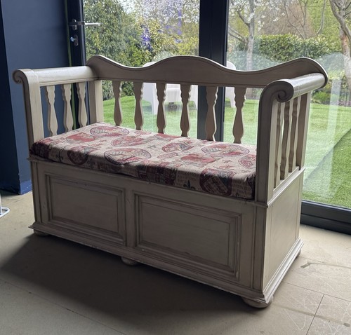 Hand painted storage - hand,