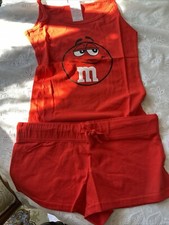 M&M World Pyjama Set  size Medium