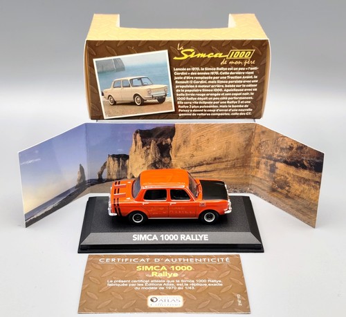 Atlas simca 1000 rallye - 1:43,