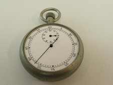 (ref1CZc) Antique Military Swiss Made Stopwatch Timer Militaria