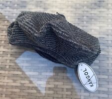 KANGOL VINTAGE BERET GREY MADE IN UK CAP HAT RETRO WOMENS ONE SIZE FITS ALL