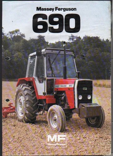 Massey ferguson 690 tractor - ferguson, "690"