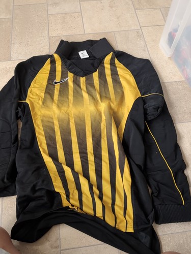 Retro goalkeeper top yellow - retro,