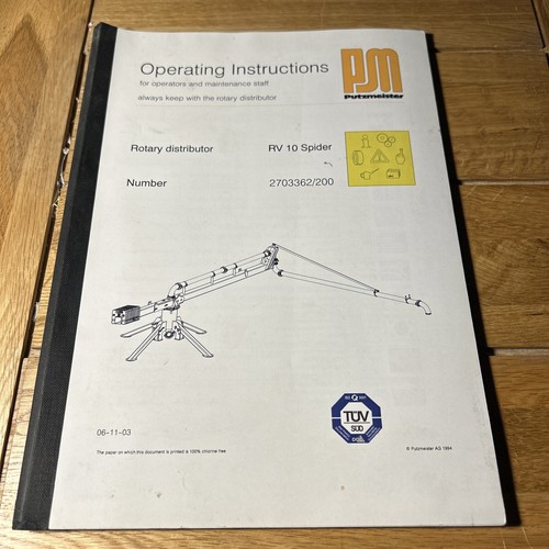 Putzmeister concrete rotary - putzmeister,