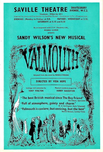 Sandy wilson valmouth - sandy, wilson's