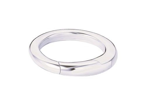 Sterling silver round oval - sterling,