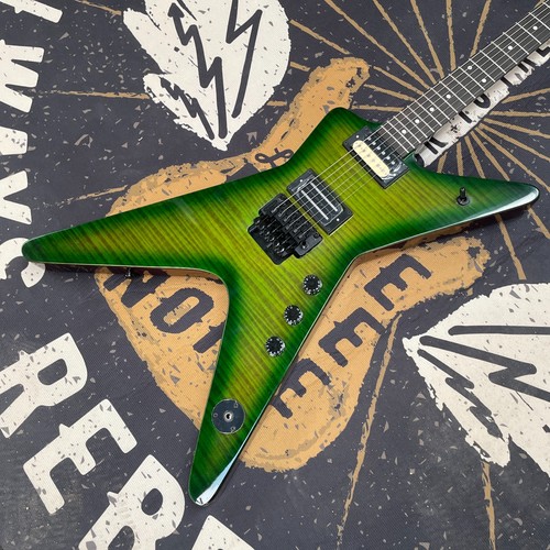 Unique electric guitar green - electric,
