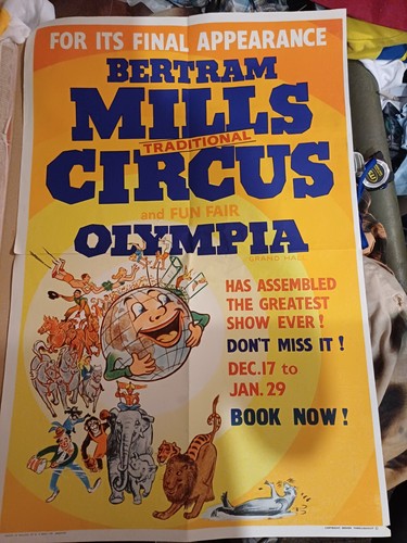 Bertram mills circus poster - ,