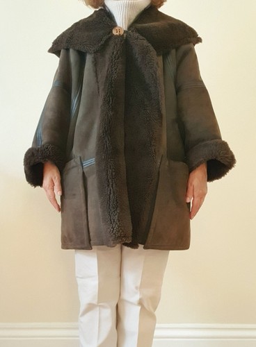 Vintage italian sheepskin - italian, lady