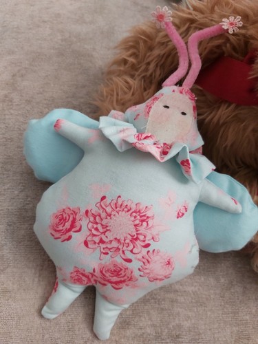Handmade tilda style bug - handmade,