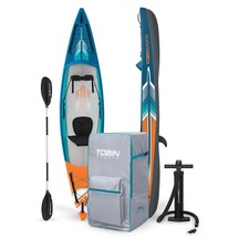 Tobin Sports Breakwater 12ft (3.6m) Pro X1 Drop Stitch Inflatable Kayak / Canoe