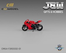 CM Model MV Agusta F3 Rosso Red With Showgirl Figure 1/64