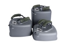 Ridgemonkey Square Kettle 0.5L, 1.1L & 2L Paracord Edition Carp Fishing Cookware