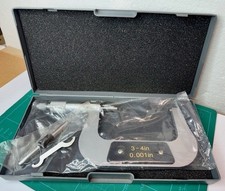 Micrometer 3 - 4" x 0.001" mm