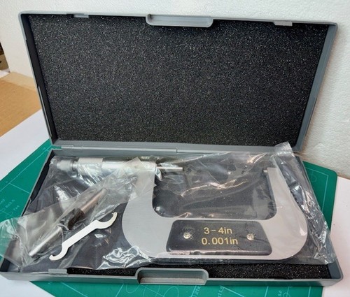 Micrometer x 0 - -, 0.001"