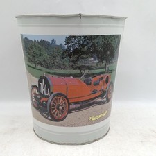 Vintage Metal Waste Paper Bin