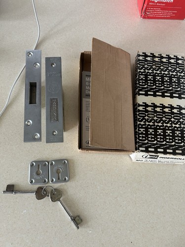 Ingersoll deadlock mortise - m6,