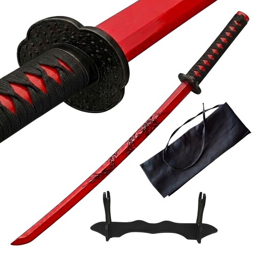 Katana sword red dragon - sword,
