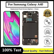 For Samsung Galaxy A40 A405 2019 LCD+Frame Replacement Touch Screen Digitizer UK