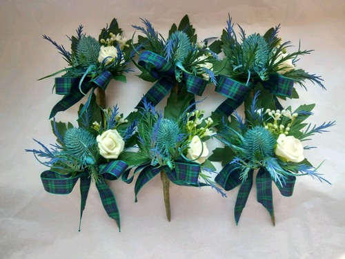 Scottish style blue - 6, /green