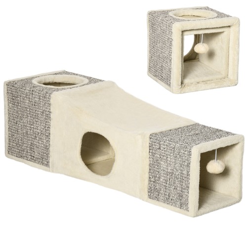 Pawhut cat tunnel - cat, play