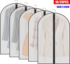 10/20x Clear Polythene Garment