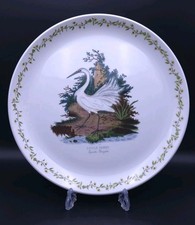 Portmeirion Pottery Birds of Britain Little Egret Round Serving Platter