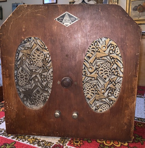 Tsf art deco - wood, fabric