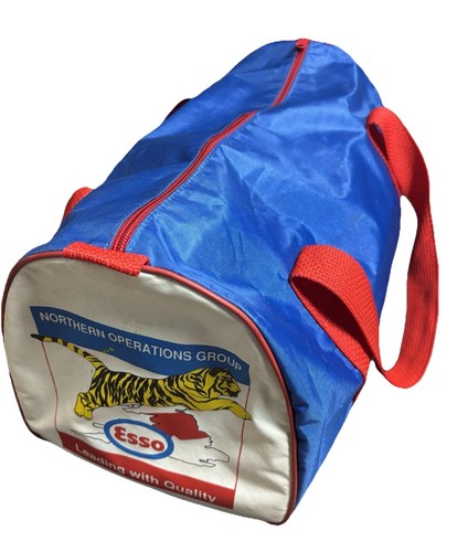 Vintage esso tiger holdall - esso,